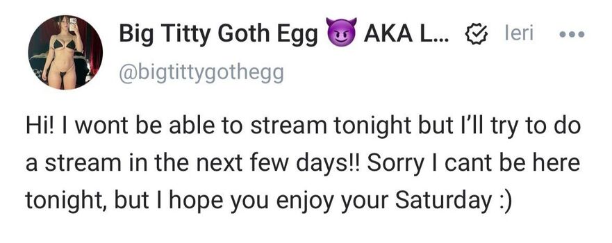 🔥 Bigtittygothegg leaked private photo uncensored full