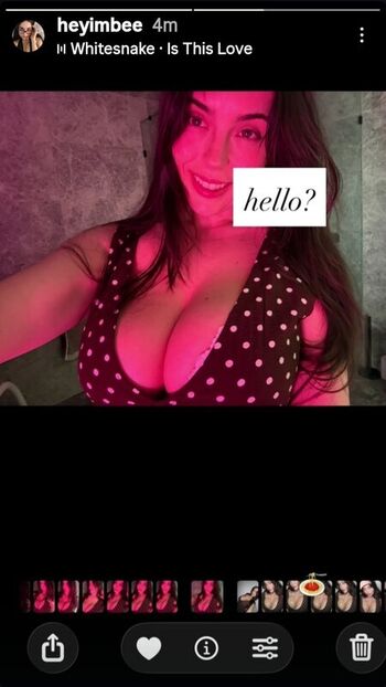 🔥 Heyimbee  page leaked private photo uncensored full