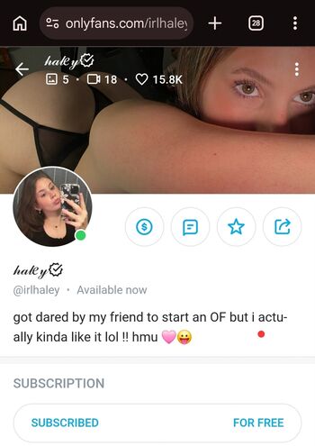 🔥 Irlhaley leaked private photo uncensored full