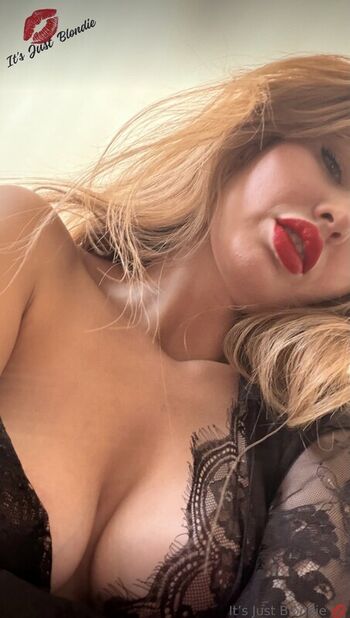 🔥 Itsjustblondie leaked private photo uncensored full