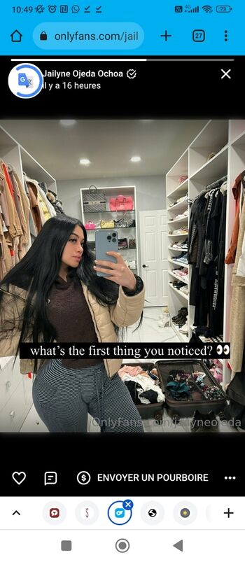 🔥 Jailyne ojeda  page leaked private photo uncensored full