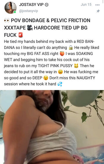 🔥 Jostasy leaked private photo uncensored full